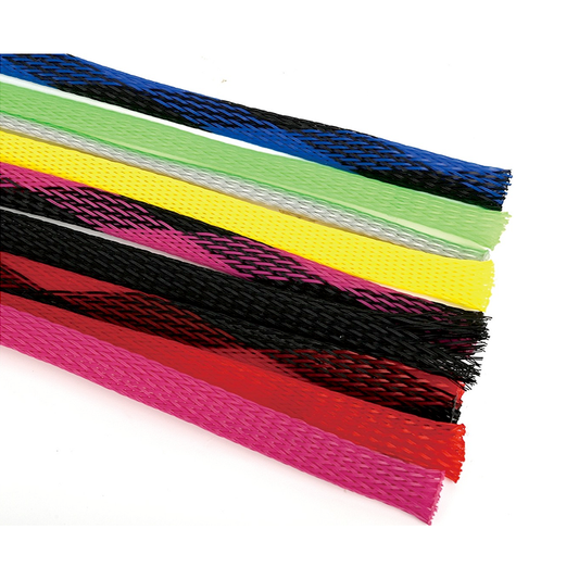 PET Flexible Braided Cable Sleeve